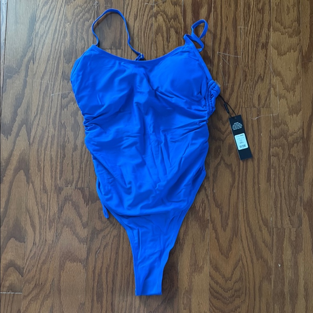 Fashion Nova Vibrant Blue Swimsuit